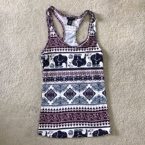 Super soft razor back tank top